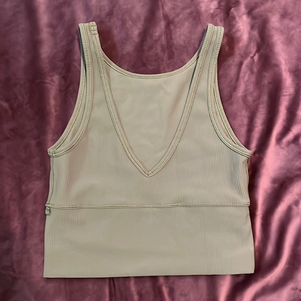 Lululemon v-neck bra light support A/B cup size 6